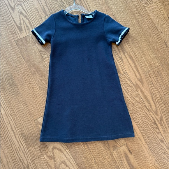 Zara Navy Blue Kids Dress - Picture 1 of 2
